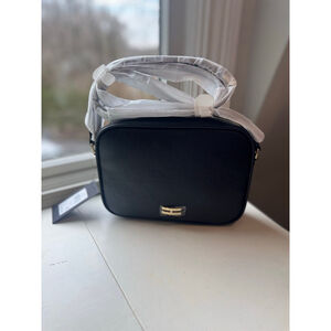 Halston NWT | Clara Classy Crossover Shoulder Bag | Black